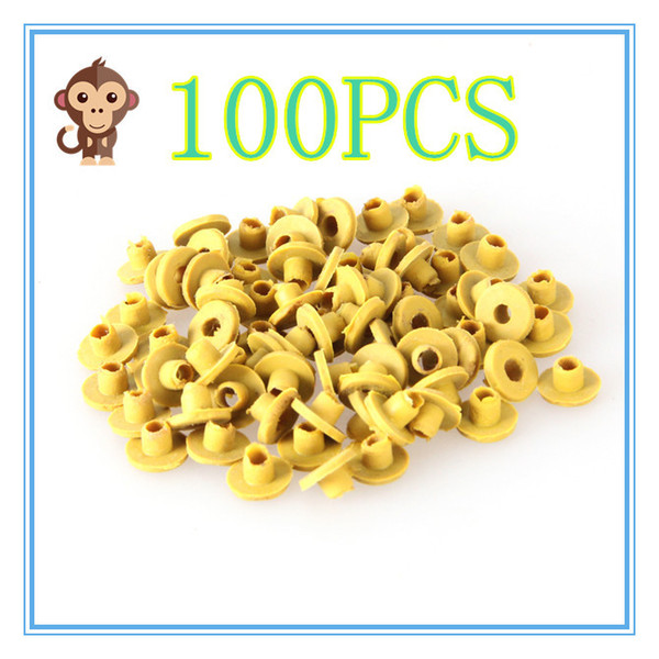 100PCS Soft Type Tattoo Needle Pad Grommet For Needle Machine Supply Free Shipping