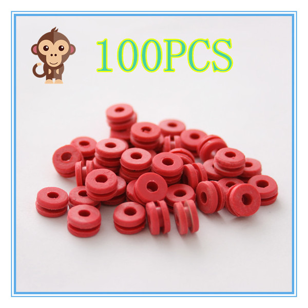 100PCS Soft Red color H Type Tattoo Grommet Needle For Needle Machine Supply 2100406-4