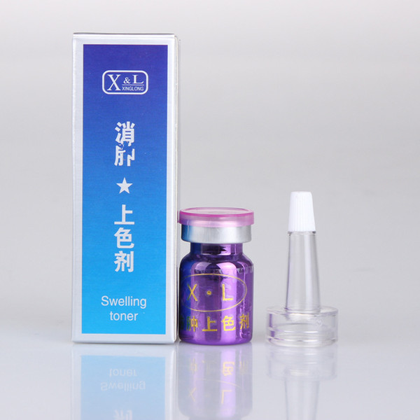 2Pcs Tattoo Nursing Recovery Swelling Toner Coloring Agent For Eyebrow Lips Assistence Liquid Quickly coloring