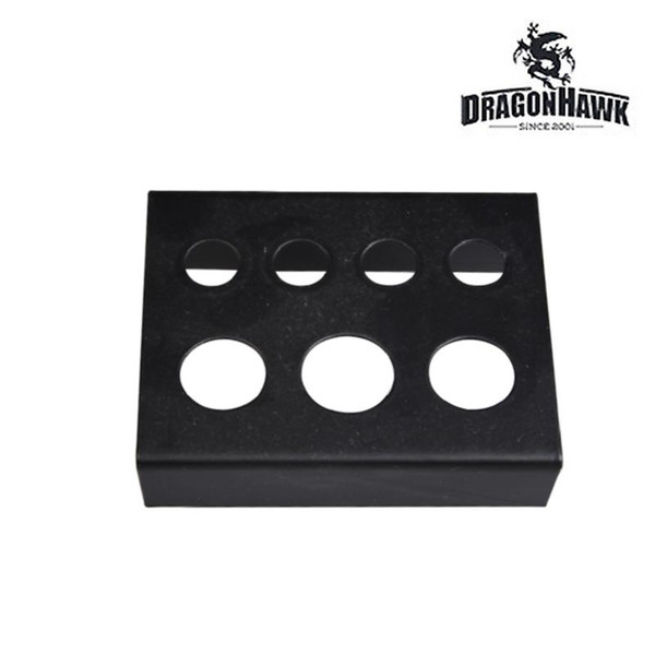 Tattoo Pigment Ink Caps Cups Holder Shelf Iron Black factory price WS004-1