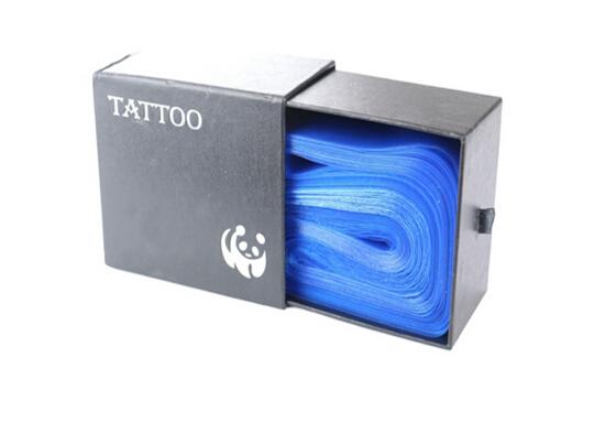 100Pcs Plastic Blue Tattoo Clip Cord Sleeves Covers Bags Supply New Hot Professional Tattoo Accessory Accessoire de Tattoo Gadgets