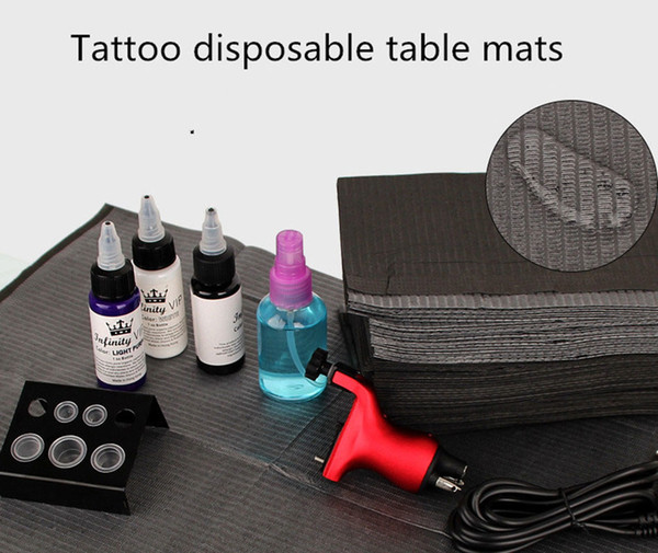 125pcs Disposable Clean Pad Waterproof Tablecloths Mat Underpad Hygiene Personal Medical Tattoo table 45*33cm Random Color