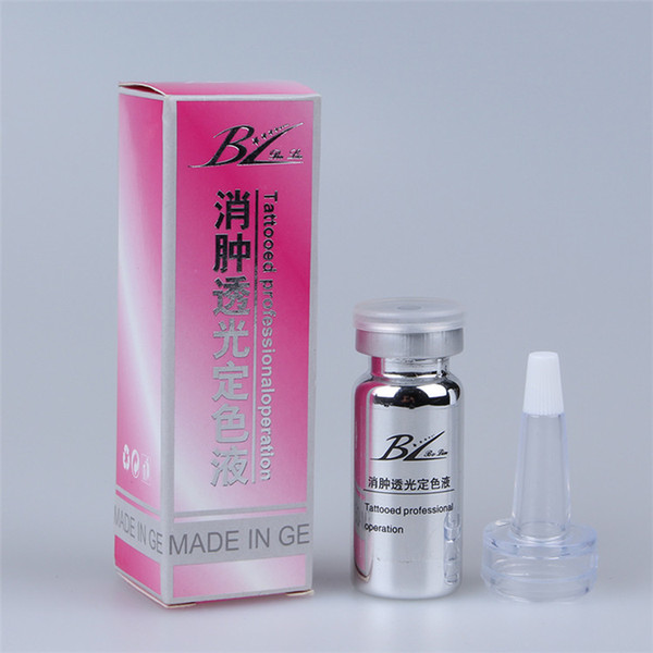 2pcs/lot Permanent Makeup Eyebrow Fixed-line Agent Tattoo Colors Operation Repairing Cream Eyebrow Lips Assistence