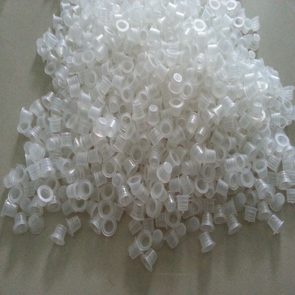 Free Shipping Lot Of 1000 PCS/Bag Small Size 8mm Plastic Tattoo Ink Cap Cup Supply