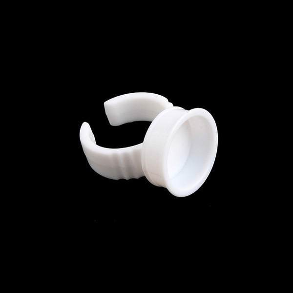 500pcs Disposable Permanent Makeup Ring Medium Size No Divider Tattoo Ink Eyebrow Lip tattoo Pigments Holder Rings Container/Cup