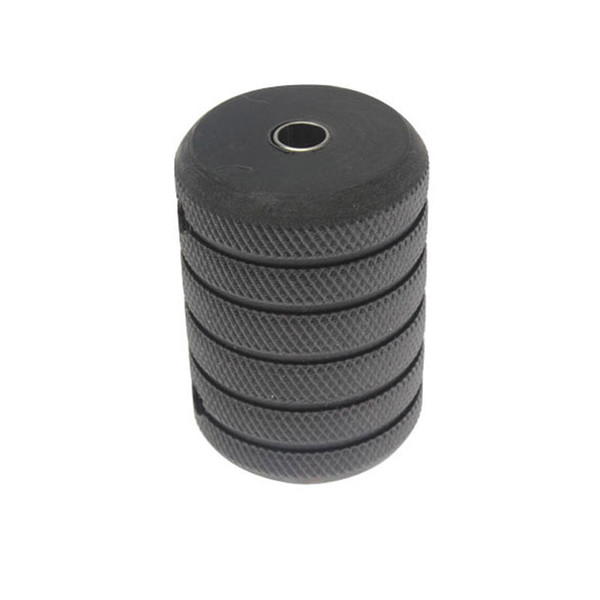 Wholesale- Hard Plastic Black Handle Grip with Knurling for Tattoo Equipment Machine Tattoo Accessories