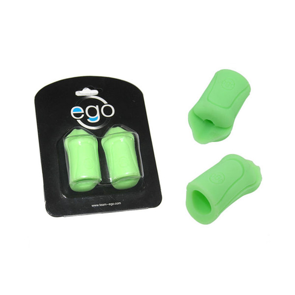 Wholesale-2pcs/Pack Ego Green Silicone Non-Slip Gel Tattoo Machine Grip Cover Maquillage Permanent Makeup 4 Colors Available