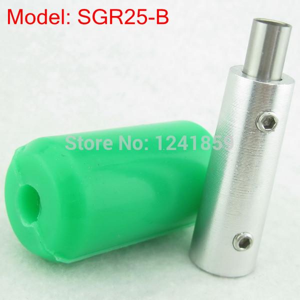 Wholesale- Green Tattoo Grip Tube Tattoo Silicone Rubber Grip Cover With Core Pipe Supply SGR25-D#