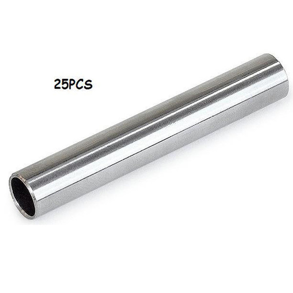 Wholesale- 25 Tattoo 304 Stainless Steel BACK STEM tube gun machine grip ink tip Supplies