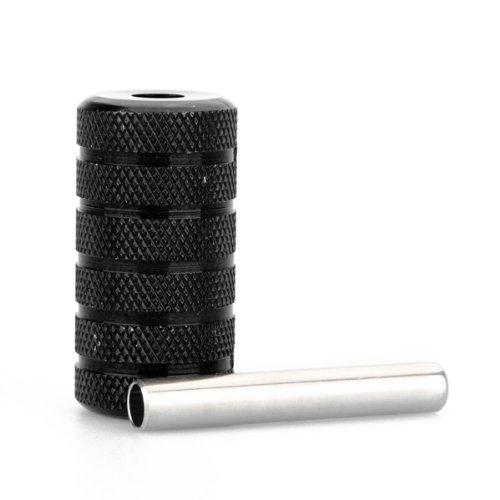 Wholesale-Best Sale Black 25mm Aluminum Alloy Grip Tube for Tattoo Machine Gun