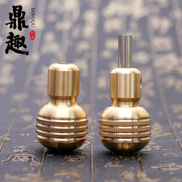 Wholesale-Large Diameter 30MM Self-locking Handle Grip Copper Self-locking Handle Tattoo Machine Tattoo Equipment TG2121