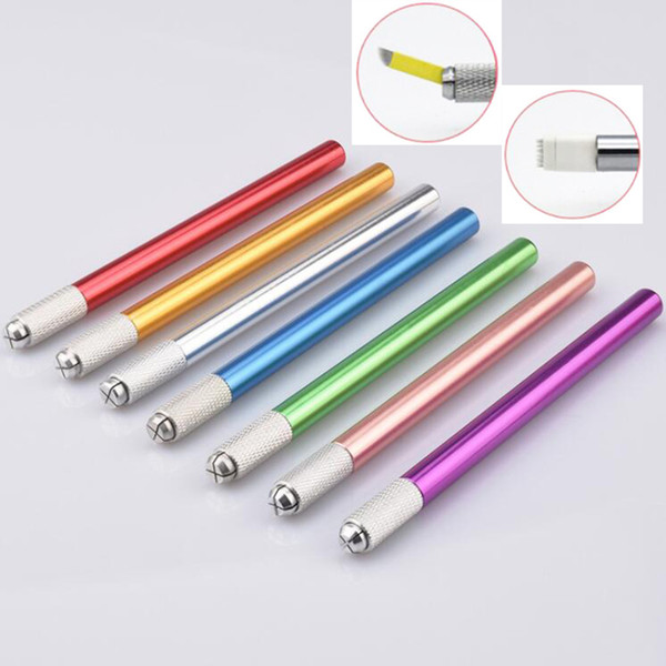 New Arrival Professional Manual Tattoo Permanent Makeup Eyebrow Pen Manual Tattoo Pen Microblading Eyebrow Tools
