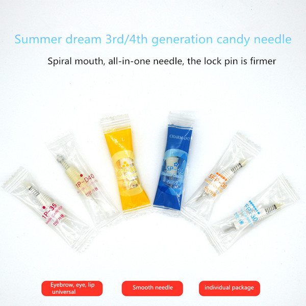 New three generations of Summer dream machine needle special eyebrows and lips one candy needle Korean semi-permanent tattoo screw needle