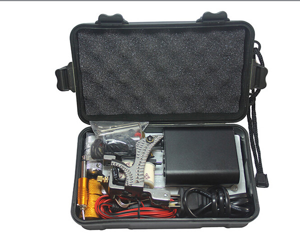 Tattoo Kit Professional with Best Quality Permanent Makeup Machine For Tattoo Equipment Cheap Black Tattoo Machines Kit Piercing