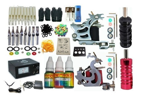 supply tattoo kit 1 gun tattoo power tattoo ink Student machine set tattoo pen