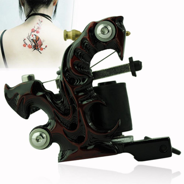 Wholesale- Hot Professional Handmade Tattoo Machine Retail or Wholesale 10 Wrap Coils LINER Machine