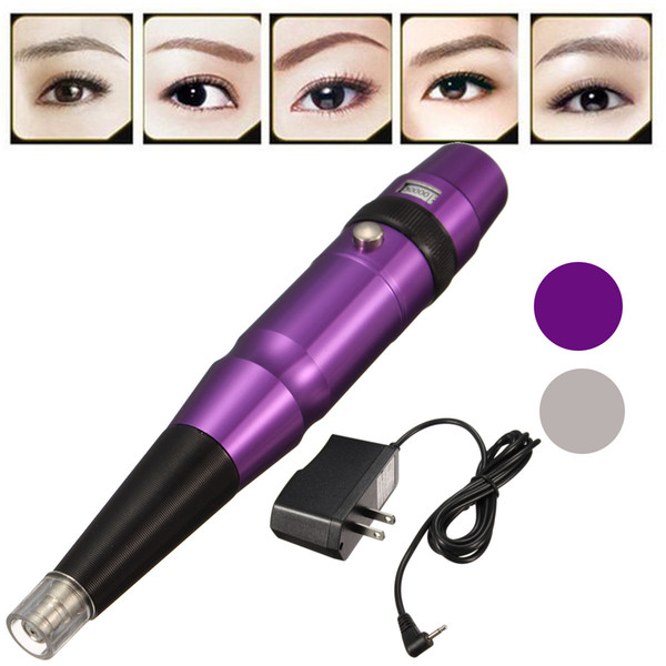 Wholesale-1Pcs Professional Makeup Tattoo Permanent Eyebrow Machine Pen Contour Style Body Art Tattoos Pen Beauty New High Quality