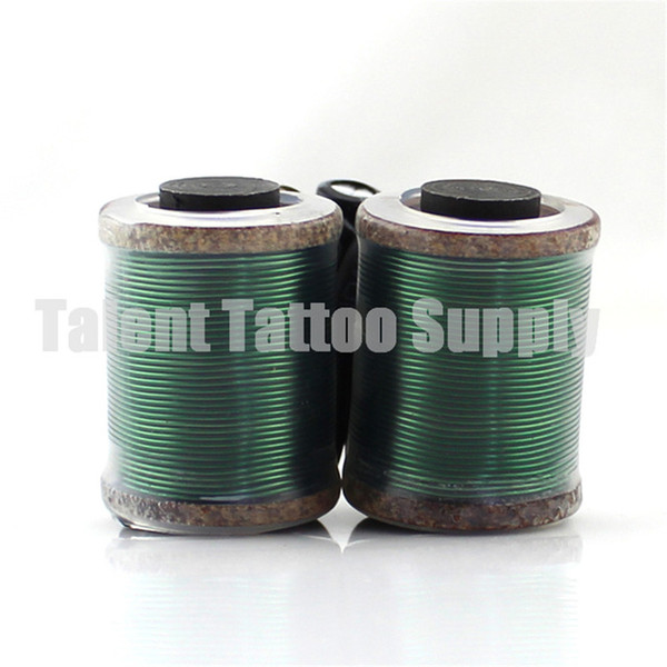 Wholesale- Wholesale Brand New Oxygen Free Copper Wire 12 wraps coil with 28mm core for shader tattoo machine gun free shipping