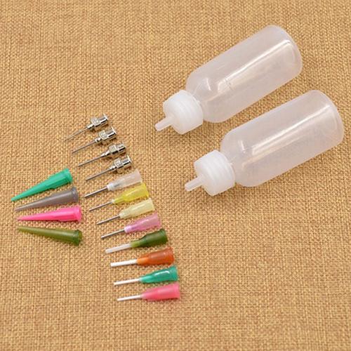 Wholesale- Fashion Henna Kit Applicator Bottle Tattoo Body Art Nozzle Drawing Making Tool Set