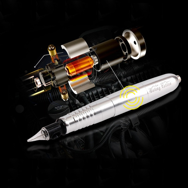 Newtd Carving Tattoo Pen Low Noise Rotary Tattoo Machine Professional Assorted Tattoo Motor Gun Supply for Body Eyebrow