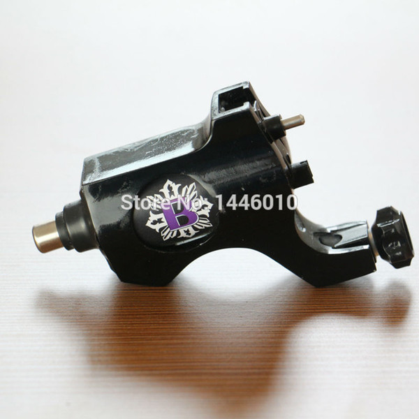 Wholesale- 2016 Hot Sales New Rotary Tattoo Machine Bishop Style Professional Black Color Tattoo Machine For Liner & Shader Free Shipping