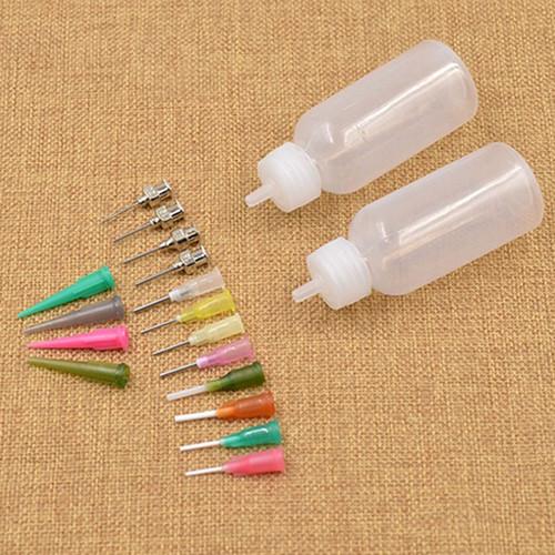 Wholesale- New arrival! Fashion Henna Kit Applicator Bottle Tattoo Body Art Nozzle Drawing Making Tool Set