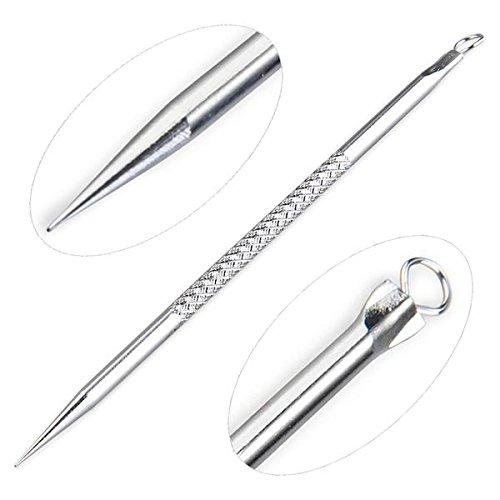 Wholesale- Stainless Steel Needle For acne buttons Blackhead comedo