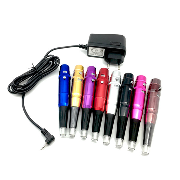 Hot Sale Tattoo Permanent Makeup Pen Machine Eyebrow Makeup Eyebrow Lip Tattoo Machine Swiss Motor Pen Gun Free Shipping