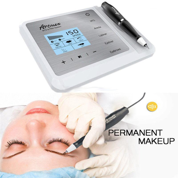 digital Makeup pen MTS PMU System Artmex V9 Tattoo Pen Machine Eye Brow Lip Rotary in 2019