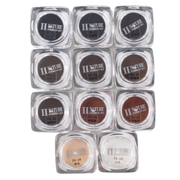 5pcs tattoo eyebrow paint for permanent makeup ink pigments for tattoo eyebrow 5ML/BOTTLE