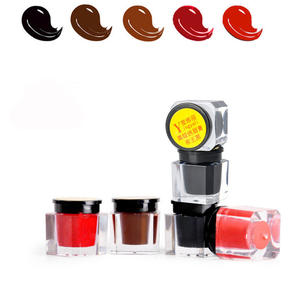 tattoo ink for eyebrow lips eyeliner eyes permanent makeup pigment for learner Micro ink kit for semi permanent makeup