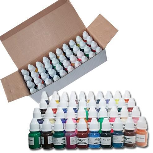 Low price Tattoo Supply Complete set of 40 Colors Tattoo Ink 8Ml/Bottle Top Ink Pigment