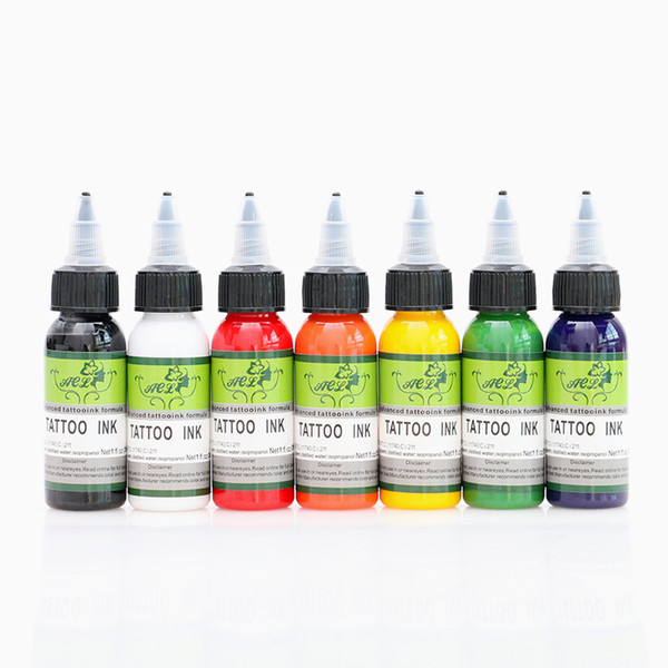 New Arrival High Quality 7 Colors Of CT Tattoo Ink 1OZ(30ml)/bottle Pigment