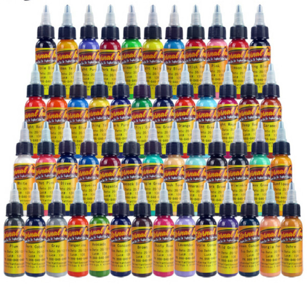 Solong Tattoo ink 50 Colors 1oz /Bottle 30ml creamsicle color Tattoo Pigment tattoo inks free shipping