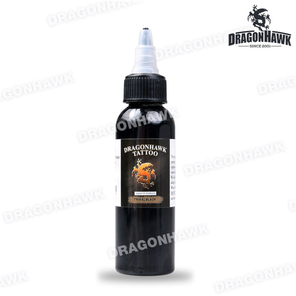 Tattoo supply Dragonhawk ink 2 OZ black 60ml fast free shipping SL048