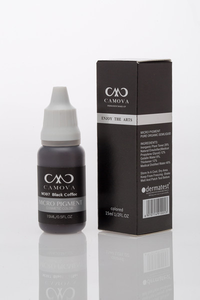 Camova Permanent Makeup Tattoo Pigment Micro Pigment Cosmetic 15ml/Bottle for Tattoo Kits Supply Ink OEM/ODM