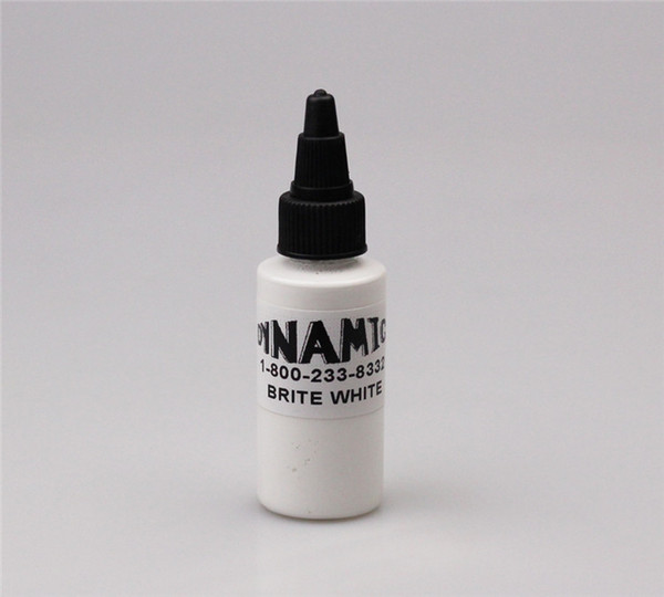 5pcs BRITE WHITE colors permanent makeup ink tattoo pigment set 30ml/bottle 1oz tattoo supply wholesale