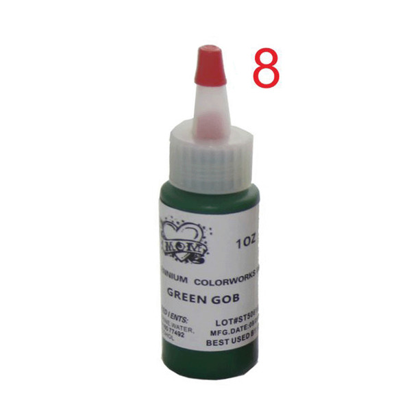 5pcs/lot GREEN GOB colors permanent makeup pigment ink tattoo ink kit 30ml(1OZ) tattoo paint set eyebrow pigment