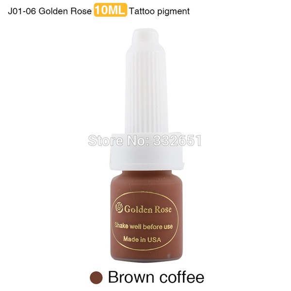 Wholesale-CHUSE 3pcs Light coffee permanent makeup ink pigment for eyebrow and tattooing Microblading lips