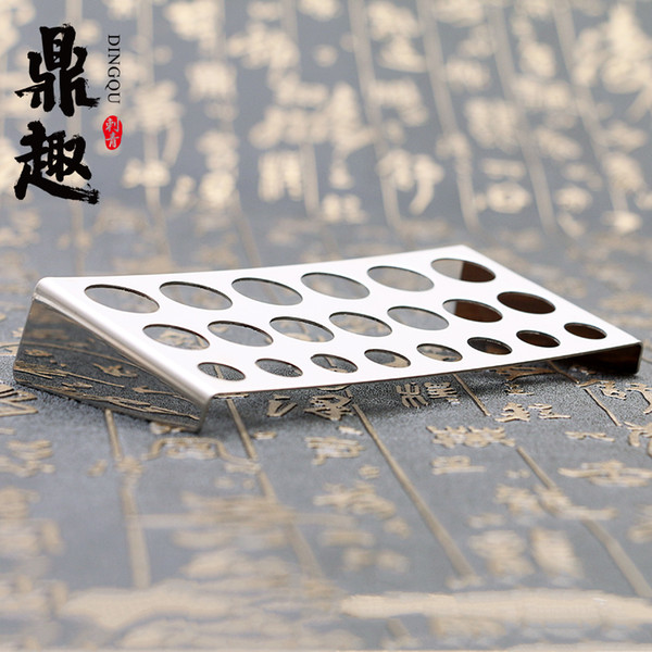 Large Multi-hole Stainless Steel Tattoo Ink Cup Holder New Tattoo Accessories Tattoo Supplies Hot Sale IA306