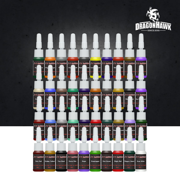 Tattoo supply TATTOO inks sets 40 colors kits 5ml fast free shipping SL125