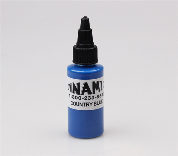 5pcs COUNTRY BLUE colors permanent makeup ink tattoo pigment 30ml/bottle 1oz