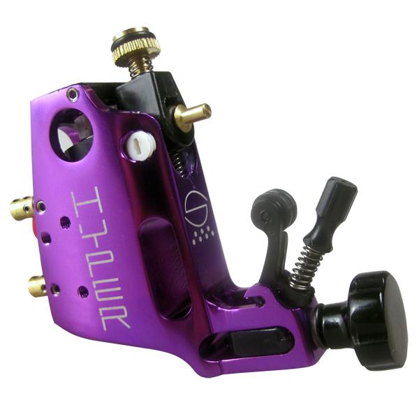 Wholesale-Aircraft Aluminium Purple Tattoo Machine Body Professional Rotary Tattoo Machine Gun Stigma Hyper V3 Style Shader Liner