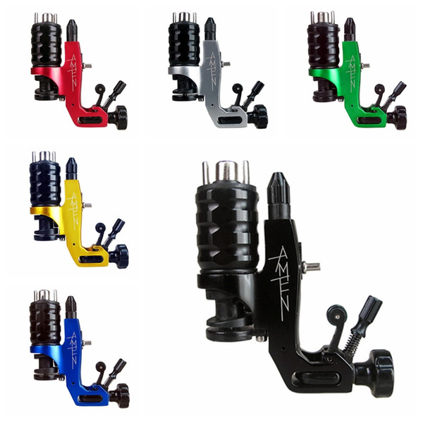 Rotary Gun Blue Stigma Amen V6 Style Tattoo Machine Shader Liner For Tattoo Needle Ink Cups Tips Kits 6 Colors RRA2689