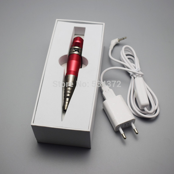 2017 Red Permanent Makeup Machine Pen Professional Eyebrow Tattoo Machine