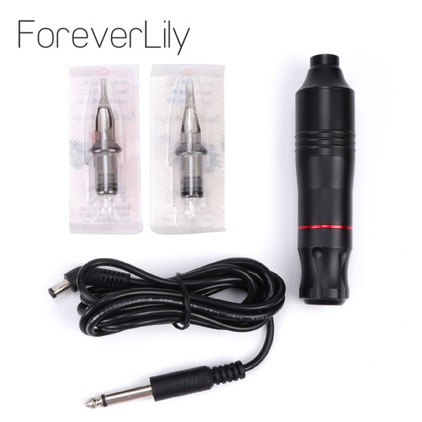 Cheap Guns 10000RPM Hybrid Pen For Rotary Tattoo Machine 5RL 5RM Needle Cartridges Hybrid Aluminum Rotary Tattoo Machine Gun