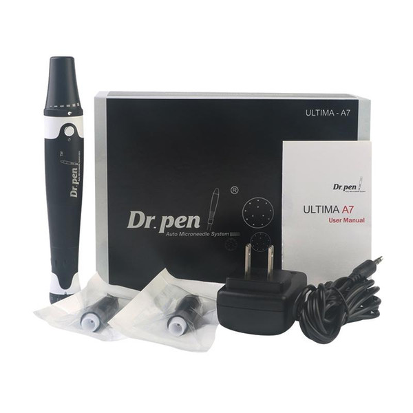 Dr. Pen A7 Derma Pen Eye Care Massager Auto Mcro Needle Cartridges Pen Wired Microneedling System