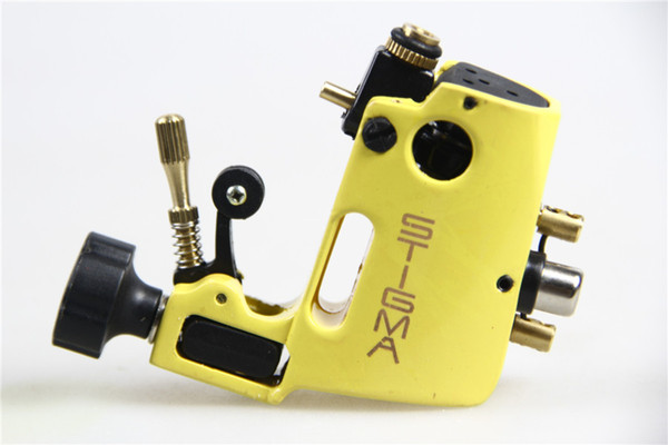 Tattoo Machine High Quality Stigma Hyper V3 Tattoo Machine Yellow Color Rotary Gun For Shader And Liner Free Shipping