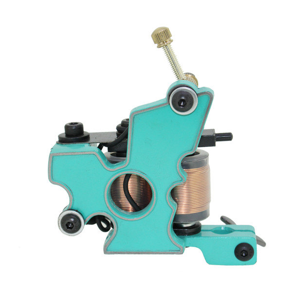 Hot! New Arrive! Handmade Tattoo Gun 10 Wrap Coils Art Tattoo Supply Shader Tattoo Machine TM3204