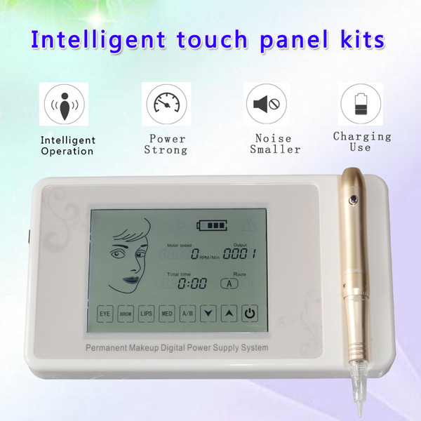 Multifunctional Digital Intelligent Touch Body Lip Eyebrow Permanent Makeup Cartridge Mahine Panel control Rotary Tattoo Gun